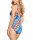 Фото #3 товара Women's Nepali Criss-Cross Escape One-Piece Swimsuit