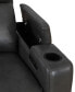 Greymel 84" Zero Gravity Leather Sofa with Power Headrests, Created for Macy's