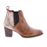 Фото #1 товара Bed Stu Brie F393023 Womens Brown Leather Slip On Chelsea Boots 8.5