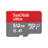 SanDisk Ultra microSD - 512 GB - MicroSDXC - Class 10 - UHS-I - Grey - Red