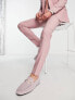 Фото #4 товара Noak premium wool-rich skinny suit trousers in pastel pink