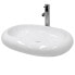 Фото #2 товара Waschbecken Ovalform 630x420x120mm Weiß