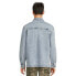 Фото #3 товара No Boundaries Shirt Jacket Mens Large Blue Denim Collared Pockets Long Sleeve