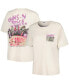 ფოტო #2 პროდუქტის Women's Cream Guns n Roses Was Here Boyfriend T-shirt
