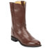 Фото #2 товара Justin Boots Jackson Round Toe Cowboy Mens Brown Casual Boots 3404