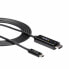 Фото #1 товара Адаптер USB C—HDMI Startech CDP2HD2MBNL Чёрный (2 m)