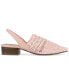 ფოტო #2 პროდუქტის Women's Carolton Embroidered Slingback Flats