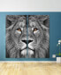 Фото #3 товара King Of The Jungle Ab Frameless Free Floating Tempered Glass Panel Graphic Wall Art, 72" x 36" x 0.2" Each