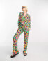 Фото #2 товара Only shirt co-ord in multi oversized floral