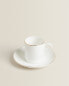 Фото #9 товара Gold bone china coffee cup and saucer