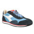 Фото #2 товара Diadora Equipe Italia Lace Up Mens Blue Sneakers Casual Shoes 177996-65071