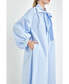 Фото #2 товара Платье English Factory с объемными рукавами Billow Sleeve Midi