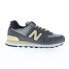 New Balance 574 U574LGG Mens Gray Suede Lace Up Lifestyle Sneakers Shoes