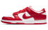 Фото #1 товара Кроссовки Nike Dunk Low University Red (2020) (Белый, Красный)