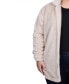 Plus Size Long Sleeve Button Front Sherpa Jacket