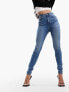 Фото #1 товара ASOS DESIGN Hourglass ultimate skinny jean in mid blue