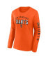 ფოტო #4 პროდუქტის Women's Orange, Black San Francisco Giants T-shirt Combo Pack
