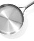 Фото #3 товара Mira Tri-Ply Stainless Steel 11" Saute Pan with Lid