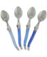 Фото #1 товара Laguiole Shades of Blue Coffee Spoons, Set of 4