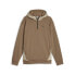 Фото #1 товара Puma RadCal HalfZip Sweatshirt Pullover Mens Brown 67589393