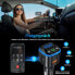 SONRU Bluetooth 5.3 FM Transmitter Car Charger PD 36W & QC18W, Bluetooth Adapter Car Hands-Free Car Kit, Wireless Radio Receiver, LED with Light Switch, Support TF Card, U Disk