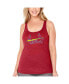 Фото #3 товара Women's Red St. Louis Cardinals Plus Size Swing for the Fences Racerback Tank Top