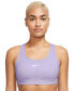 Фото #1 товара Спортивный топ Nike женский Swoosh средней поддержки