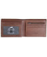 Фото #8 товара Men's Bellagio Collection Center Wing Bifold Wallet with Coin Pocket