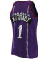 Фото #4 товара Men's Tracy Mcgrady Purple Toronto Raptors 1998-99 Hardwood Classics Swingman Jersey