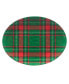 Christmas Plaid 2 Piece Platter Set - фото #2