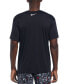 ფოტო #2 პროდუქტის Men's Stacked Swoosh Printed Hydroguard Rash Guard