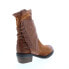 A.S.98 Callhoun A22208-101 Womens Brown Leather Zipper Casual Dress Boots 7