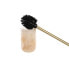 Toilet Brush DKD Home Decor 9 x 9 x 37 cm Grey Beige Golden White Resin Light grey (2 Units)