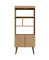 Фото #6 товара Bogart 62.6" Medium Density Fiberboard 5-Shelf Bookcase