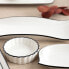 Snack tray Quid Gastro White Black Ceramic 15,5 x 10 cm (12 Units)