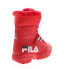 Фото #15 товара Fila Disruptor Boot 5HM00560-616 Womens Red Leather Casual Dress Boots