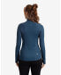 ფოტო #2 პროდუქტის Women's UPF 50+ Sun Protective Mock Zip Top