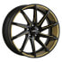 Фото #1 товара Колесный диск литой Oxigin 20 Attraction foil gold metallic 10.5x20 ET50 - LK5/112 ML66.6