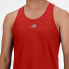 NEW BALANCE Jacquard sleeveless T-shirt