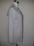 Style & Co Women's V Neck Hoodie Ribbed panels Long Sleeve Sweater Gray S