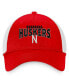 Фото #4 товара Men's Scarlet, White Nebraska Huskers Breakout Trucker Snapback Hat