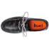 Фото #4 товара Ferrini Smoky Lace Up Loafers Mens Black Casual Shoes 35322-49