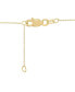 ფოტო #4 პროდუქტის Diamond Sun Pendant Necklace (1/10 ct. t.w.) in 14k Gold Created for Macy's (Also available in Black Diamond)