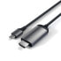 Satechi Type-C zu 4K HDMI Kabel"Silber USB-C auf HDMI