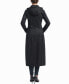 Women's Elana Water Resistant Long Trench Coat