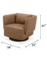Фото #10 товара Rosecrans 36" Fabric Accent Swivel Chair, Created for Macy's