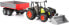 Фото #1 товара Игрушечный трактор Bruder Claas Nectis 267F с погрузчиком и прицепом