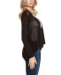 ფოტო #11 პროდუქტის Women's Hi-Low Open-Front Swing Cardigan Sweater