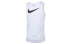 Фото #2 товара Nike 运动训练双Logo背心 男款 白色 / Куртка Nike Logo CQ5294-100