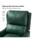 Фото #7 товара Leather Pushback Recliner chair with Adjustable Backrest for Livingroom